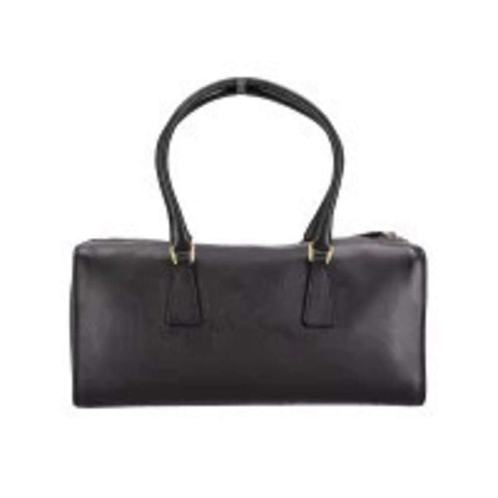 Prada Bag Saffiano Boston Handbag Black